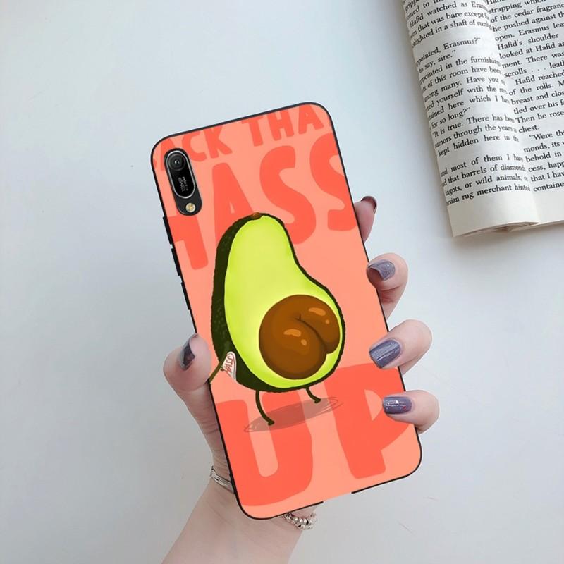 Чехол для телефона Avocado Aesthetics для Huawei Mate 40 30 20 10 Pro Lite Nova 9 8 5T Y7p Y7 мягкий черный чехол для телефона