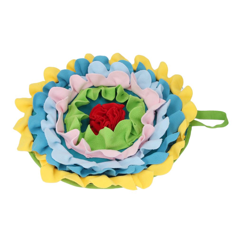 Rabbit Snuffle Mat Polyester Pet Foraging Enrichment Toy Activity Play Bed for Hamster