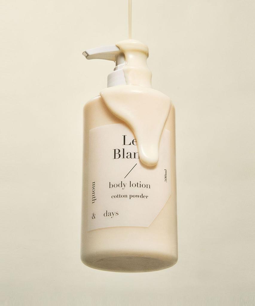 Perfume Care Body Lotion Le Blanc Baby Powder Scent 500ml