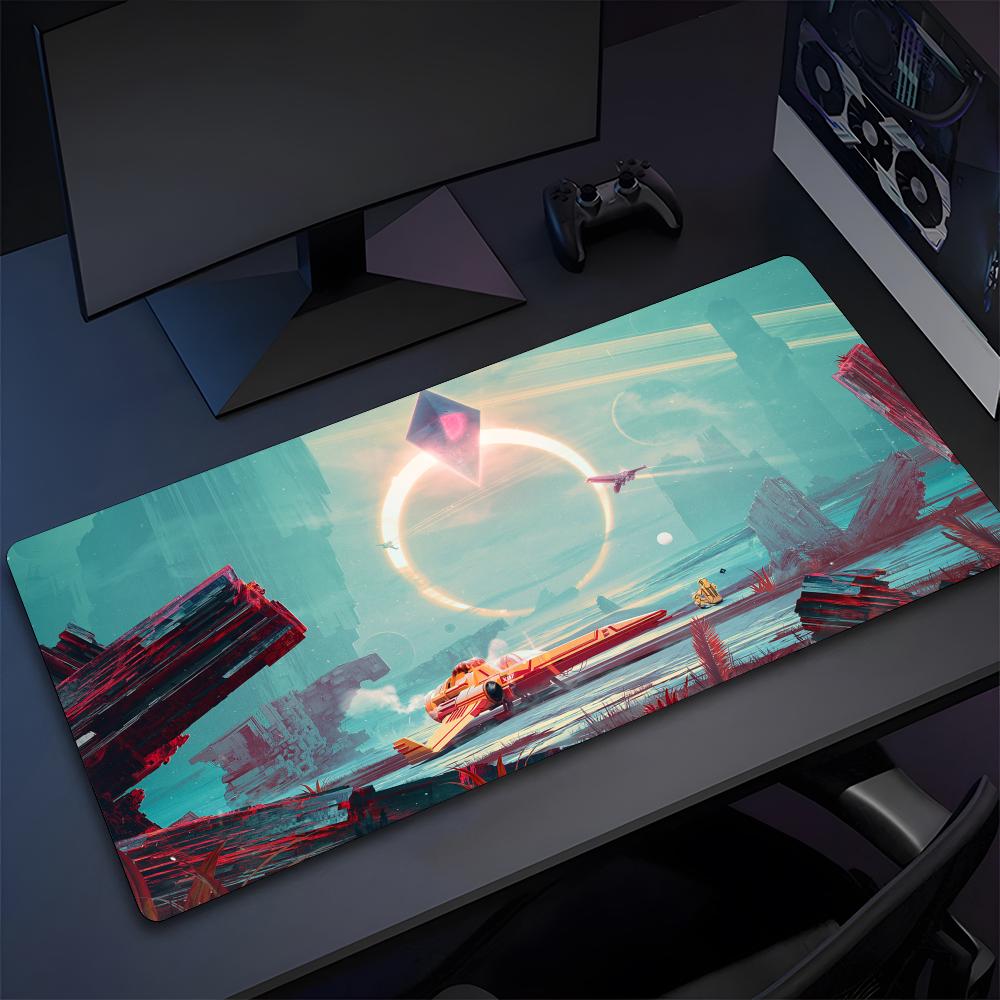 No Man's Sky Mouse Pad High Quality Natural Rubber Mouse Pad The Most Professional Washable Laptop Mouse Pad