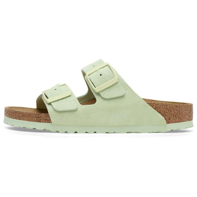 Birkenstock Arizona Пряжка 'Big Buckle' Нубук 'Зеленый' 1026831