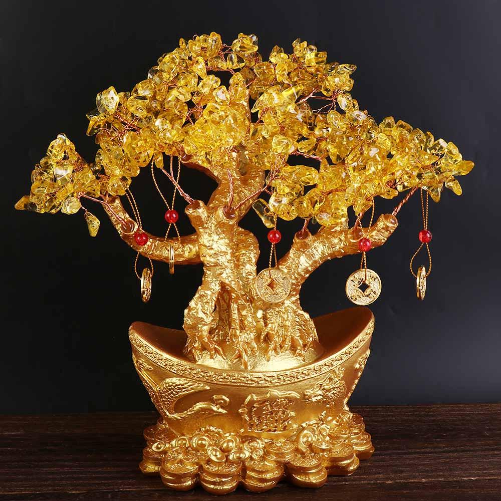 China Fengshui Good Fortune Money Tree Ornaments Decorative Articles Fortune Tree Desktop Ornaments