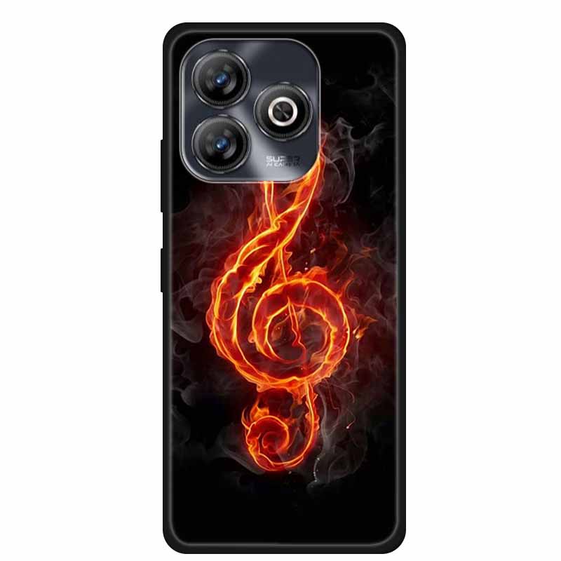 Чехол для ZTE BLADE A75 4G Животные Мягкий Силикон ТПУ Чехлы для Телефона Задняя Крышка Для ZTE BLADEA75 Ударопрочный Волк Защитник Крутой Coque