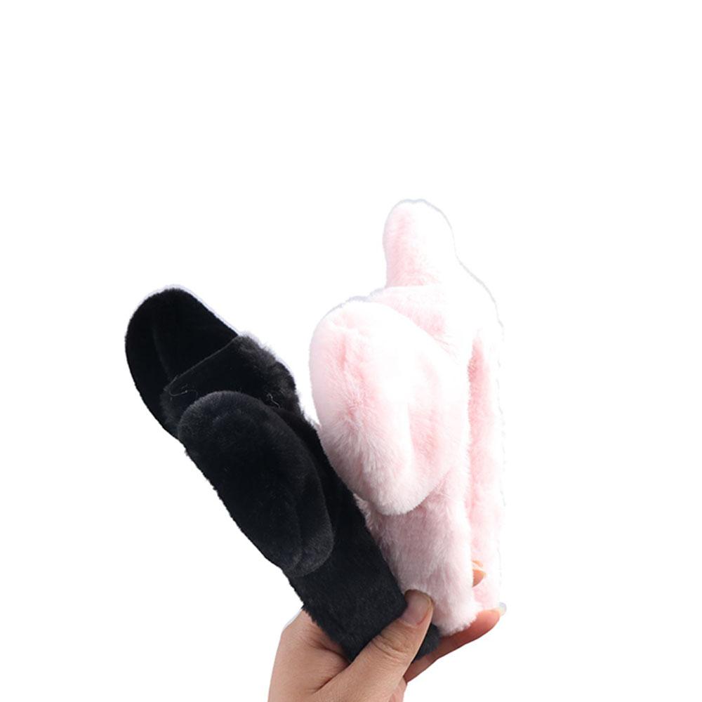 Cartoon Cat Ears Headband Wide Plush Hair Hoop Cute Plush Hairband  Makeup