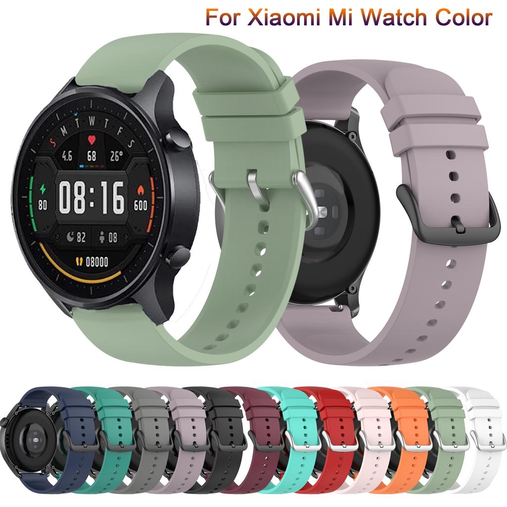 Новый спортивный силиконовый сменный ремешок для Xiaomi Mi Watch Color Sports Edition, ремешок для Mi Watch Color, браслет, ремешки для часов, Correa