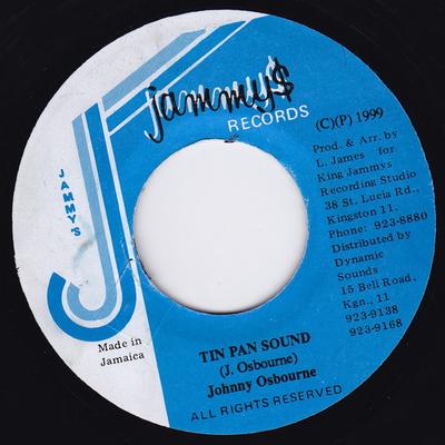 7-дюймовая пластинка ДЖОННИ ОСБОРН - Tin Pan Sound НЕТ Jammy's Records 1999 Ямайка Регги, Ска и Даб Б/У