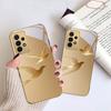 golden flying bird For Samsung A 01 52S A04 A05S A10 A12 A13 22 23 24 36 42 M02 Note 10 20Ultra 8 9 Golden glass phone case