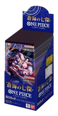 Bandai ONE PIECE Карточная игра Семь Героев Синего Моря 24 Пака [OP-14] (BOX)