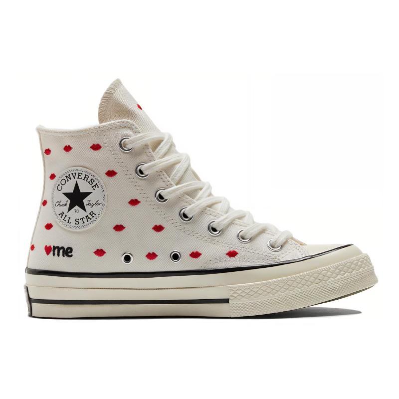 Converse 1970-е Chuck 70 Chuck Taylor All Star Повседневные Высокие Эспадрильи Унисекс Белый Красный