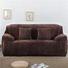 Thicken Plush Elastic Sofa Covers for Living Room Sectional Corner Furniture Slipcover Couch Cover 1/2/3/4 Seater Solid Color