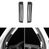 Накладка на воздуховод стойки А из АБС-пластика с покрытием под карбон для Kia Sorento 2016-2020