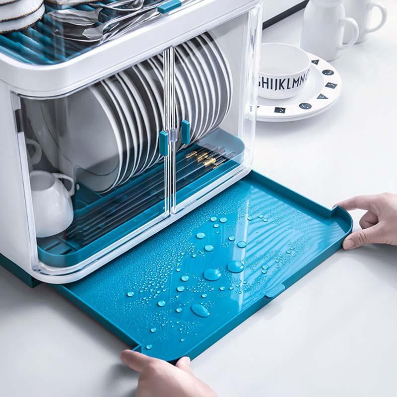 2-слойная чаша, сушилка, шкаф, кухонная полка для посуды, сушилка для посуды, домашний держатель, пластиковая тарелка, органайзер для хранения стола