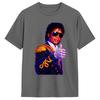MMichael JJackson MJ POP Art Дизайн для фанатов Футболка Унисекс Y2K Смешные Футболки Пляжные С круглым вырезом Хиппи Футболки с принтом Большие размеры Топы