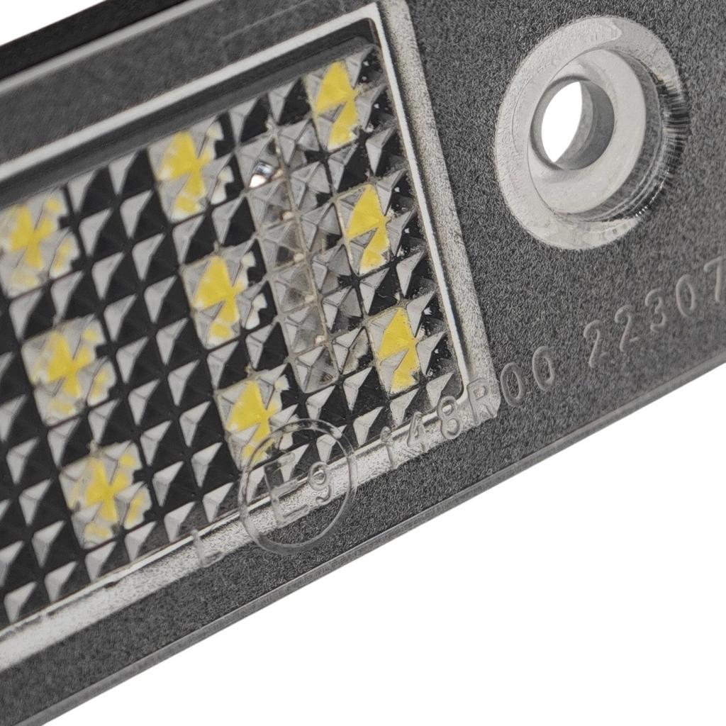 2 шт. Светодиодные лампы номерного знака 450 лм, совместимые с Volvo C30 12 В, внедорожные