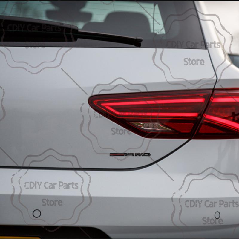 Car Sticker Metal Badge Symmetrical AWD Emblem Body Trunk Decals For Subaru Forester XV Impreza Levorg Outback BRZ Car Styling rgw1