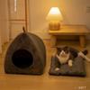 Triangle Cat Nest Closed Cat House Pet Nest Warm and Thickened Deep Sleep Cat Nest Indoor Winter Warm Deep Sleep Cat Nest