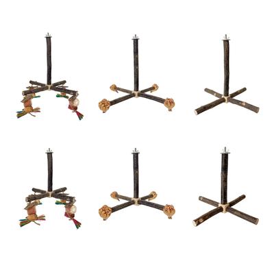 Птичий насест Nature Molar Stand для попугаев Conure Supplies Budgies Grinding Scratchers для маленьких и средних попугаев Toy