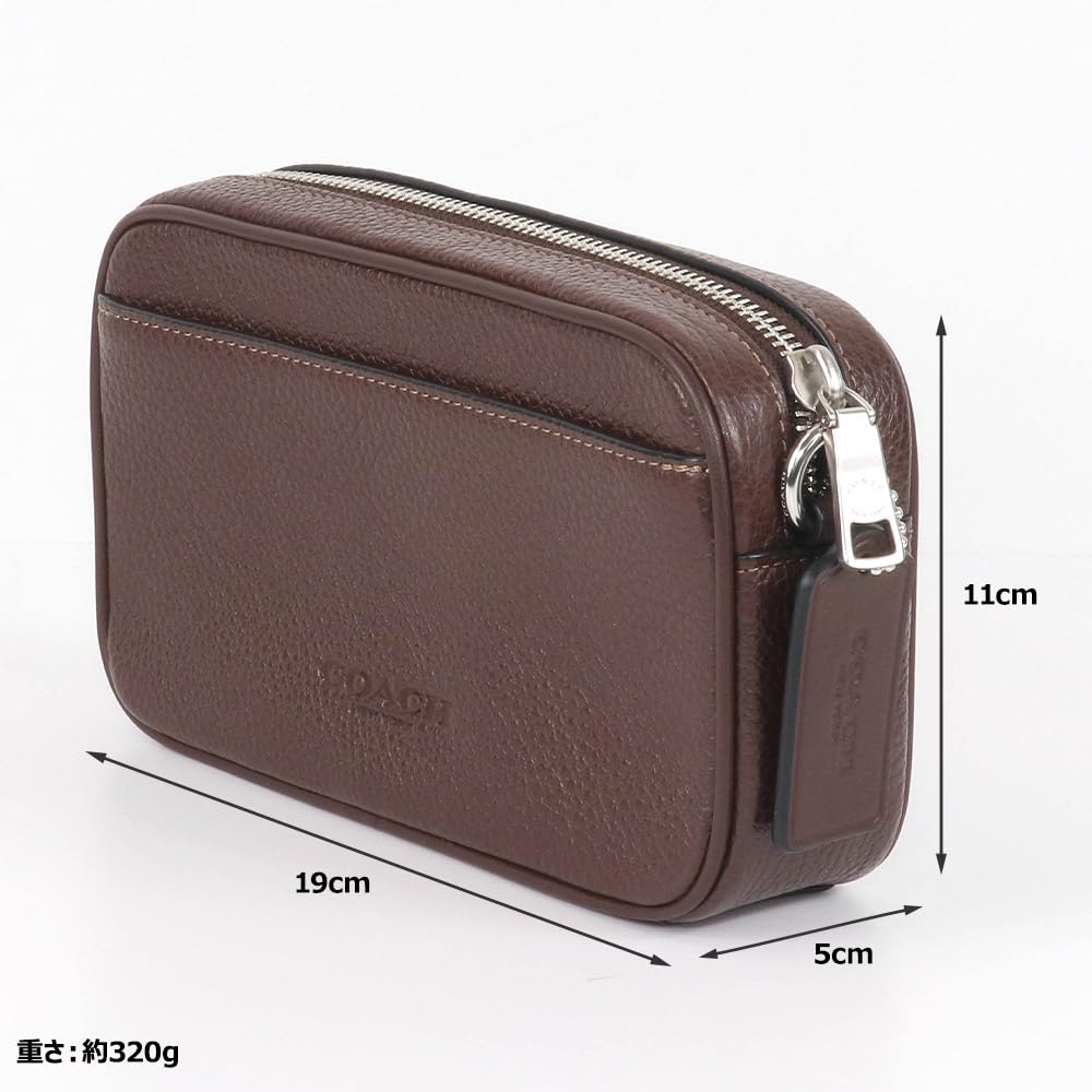 Bag Shoulder Bag CR179 SVMPL Mini Bag 2way Outlet [Coach] Men's Silver/Maple [Item]