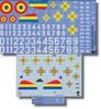 Toromodel Пластиковая модель ВВС Румынии Декаль TRMED48035 1/48 PZL/IAR P.11F Декаль, Истребитель польского производства, (Самолет)