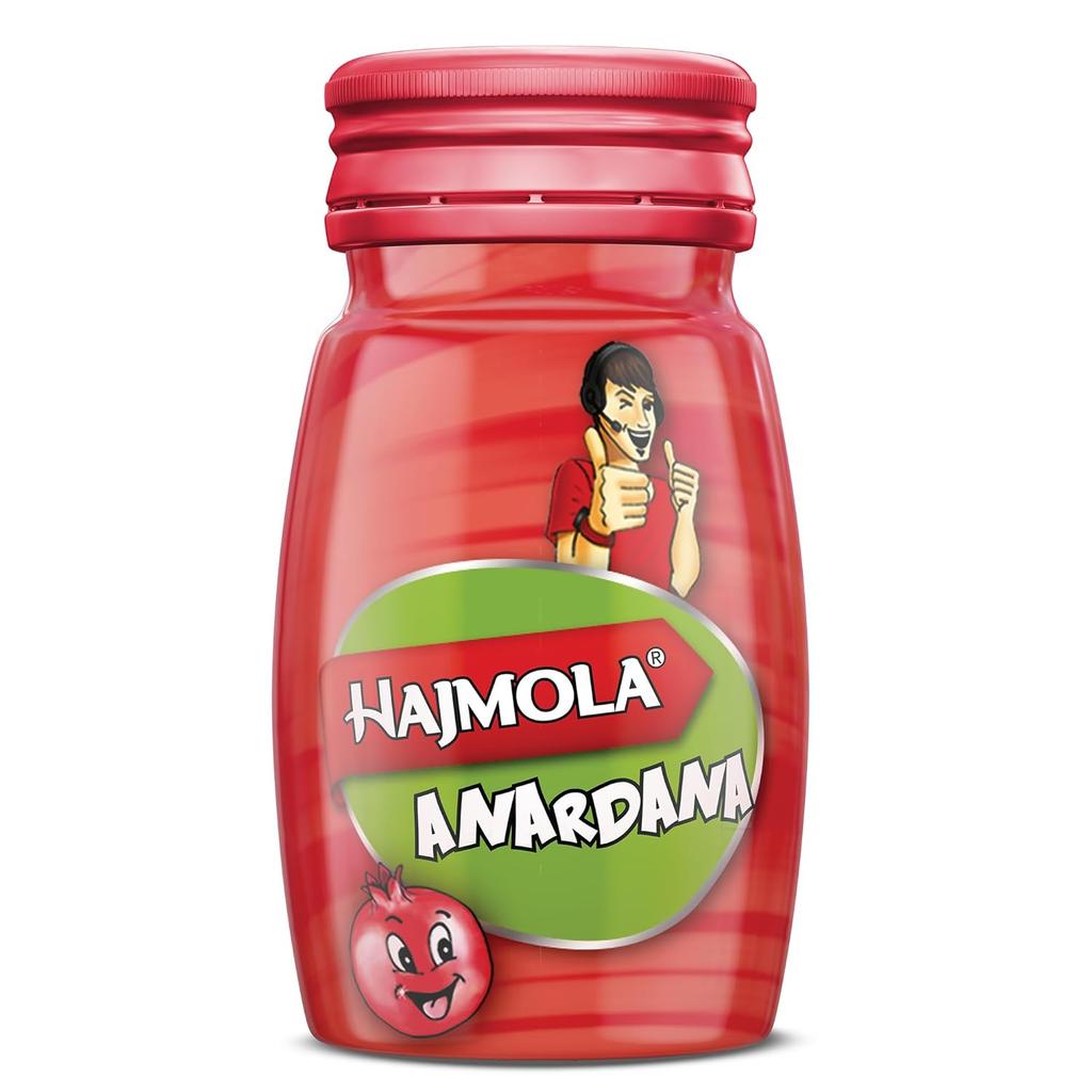Dabur Таблетки для пищеварения Hajmola Tasty (Вкус анарданы) - 120 таблеток