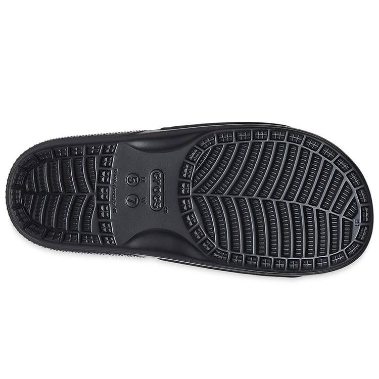 Crocs Шлепанцы EVA унисекс, разноцветные, черные 207557-0C4