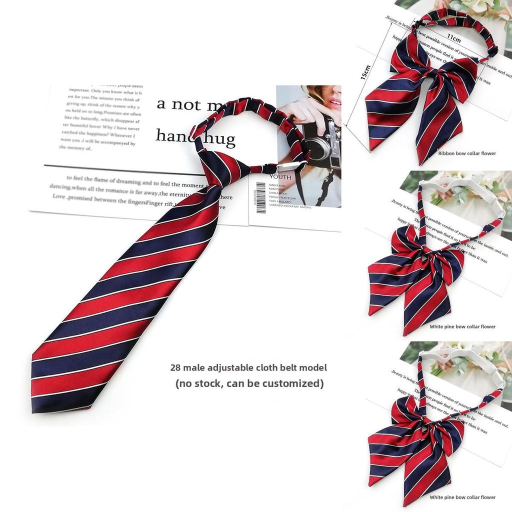School Uniform Graduation Photo Tie For Kids With Adjustable Clip Features