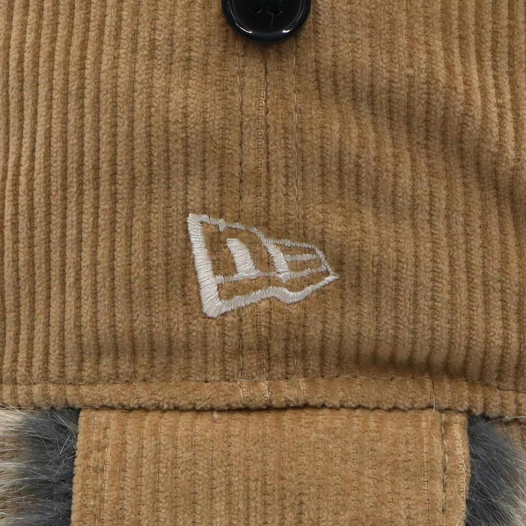 Шляпа Кепка Corduroy Trapper бежевый THE TRAPPER 13750847 бежевый XL [New Era] Мужская (63см)