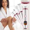 Bikini Trimmer for Women 5 In 1 Electric Razors for Women Rechargeable Pubic Hair Trimmer Womens Electric Shaver for Legs Body Hair