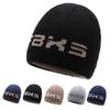 Осень Зима Письмо Шерстяная Шапка Мужчины Открытый Теплый Катание Верховая Езда Лыжи Альпинизм Вязаная Шапка
