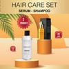Шампунь «Хлопковое молоко для поврежденных чувствительных волос и соли» 500 мл + Сыворотка для ухода за волосами 30 мл и Cozyce
