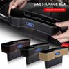 Car Seat Gap Organizer Multifunction Storage Box Cup Pocket For Raptor Fiesta Focus 2 3 4 Mondeo Ecosport Mustang Fusion