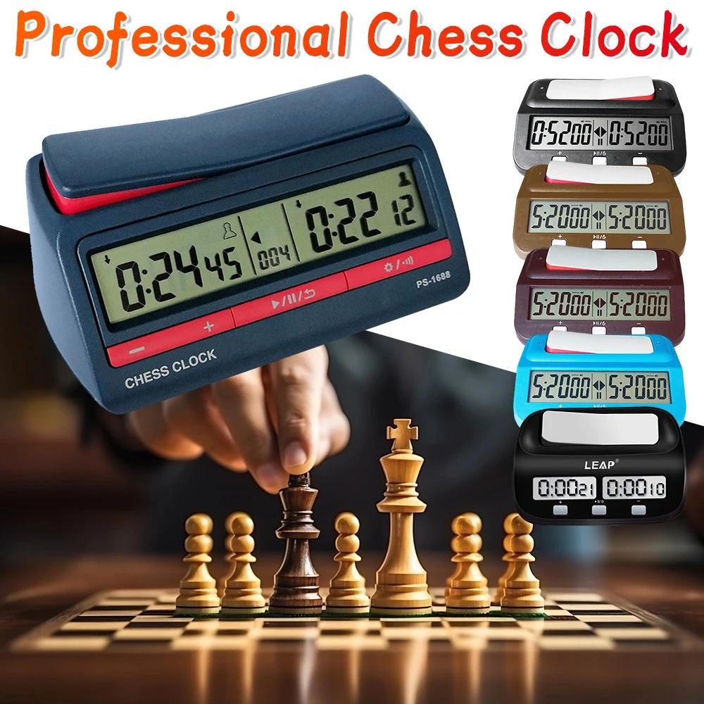 Professional Advanced Chess Digital Timer Chess Clock Count Up Down Board Game Clock Multifunctional Lightweight 2025 New Gift