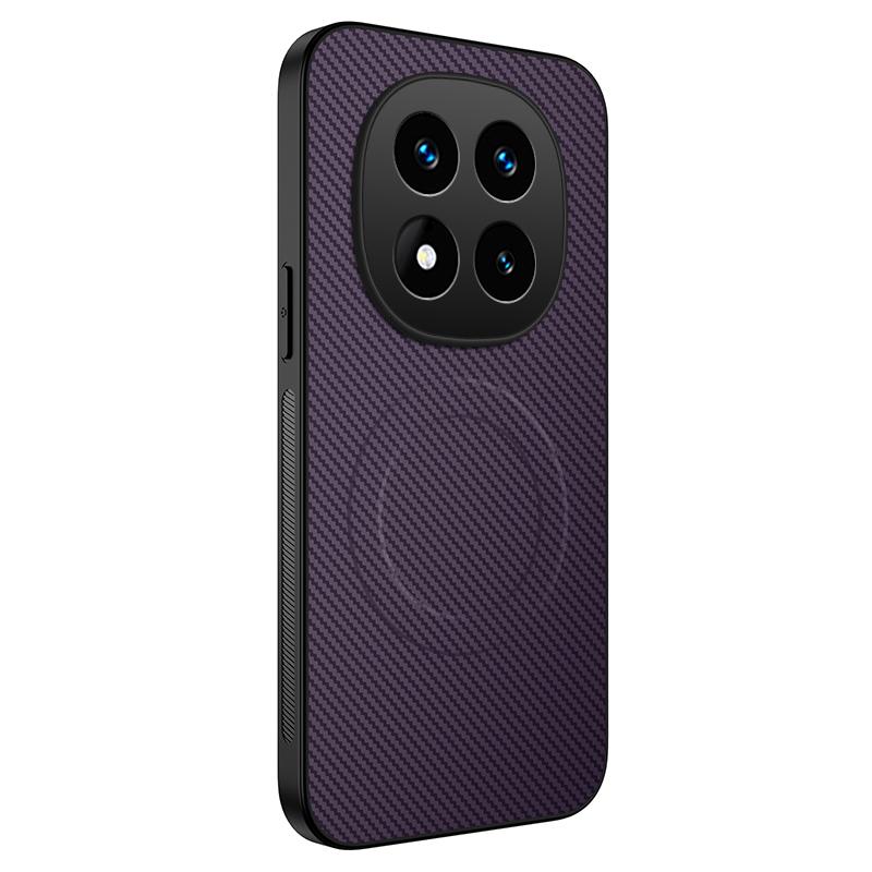 Для Redmi 14C Note 14 Pro Plus 5G 4G Чехол для телефона Магнитная беспроводная зарядка Защита объектива Силиконовый кожаный чехол-накладка