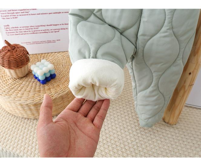 Детский хлопковый костюм на флисовой подкладке 2023: Зимняя куртка принцессы для мальчиков и девочек