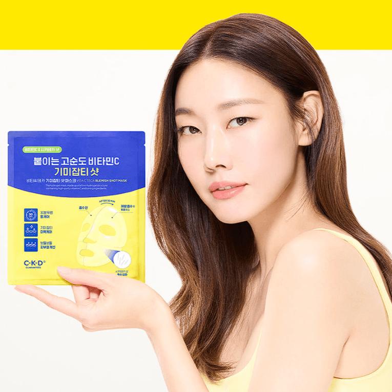 CKD Vita C Teca Blemish Shot Mask 34g*5EA