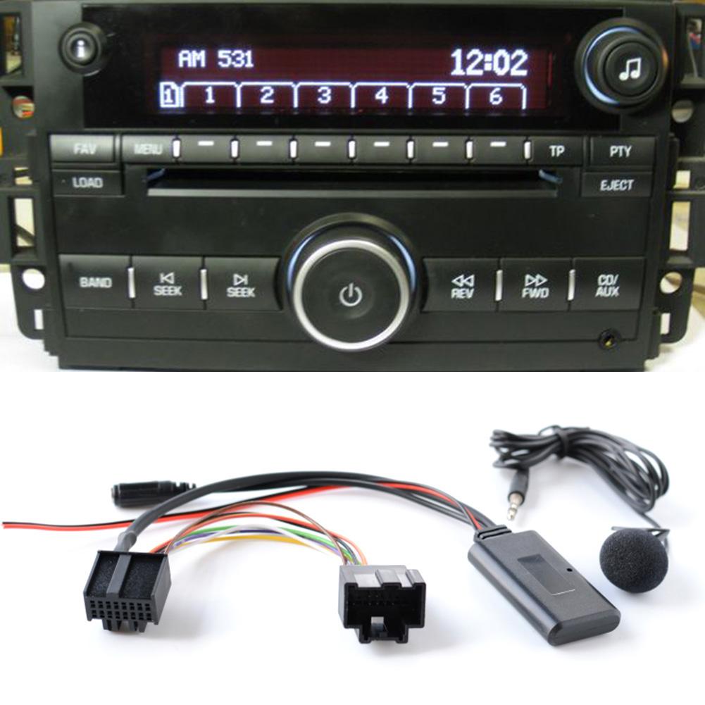 1pcs Audio Receiver BT-compatible 5.0 Version Music Handfree Phone Mp3 Aux in Adaptor Cable Module for Saab 9-3 9-5 Replacement