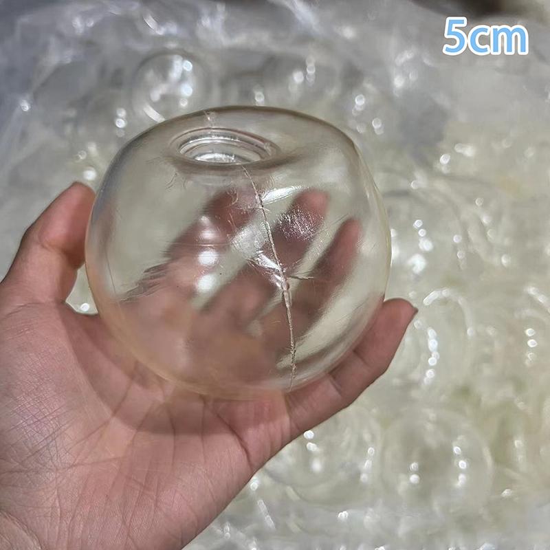 6Cm Handmade Diy Ball Hollow Ball Transparent Tpr Casting Mold Tool Slow Rebound Toy Bouncy Bright Stress Relief Squeeze Toy