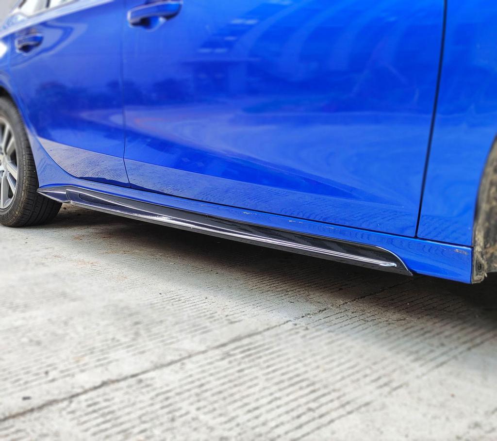 2023 Civic 11-го поколения US Боковые юбки, Обвес кузова, Передний сплиттер, Губа, Заднее антикрыло, Угловые накладки