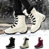 Fashion Winter Hiking Boots Shoes for Women Platform Fur Warm Snow Boots Waterproof Slip On Women Comfortable Outdoor Zapatos