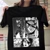 Japanese Anime Attack On Titan Graphic Print T Shirt Unisex Unisex Fashion Casual Crew Neck Short Sleeve Plus Size Unisex T Shirt