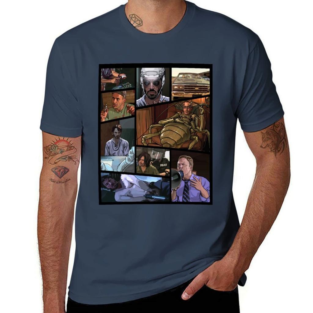 A Scanner Darkly T-Shirt man t shirt graphic cotton t shirts high quality T-Shirt