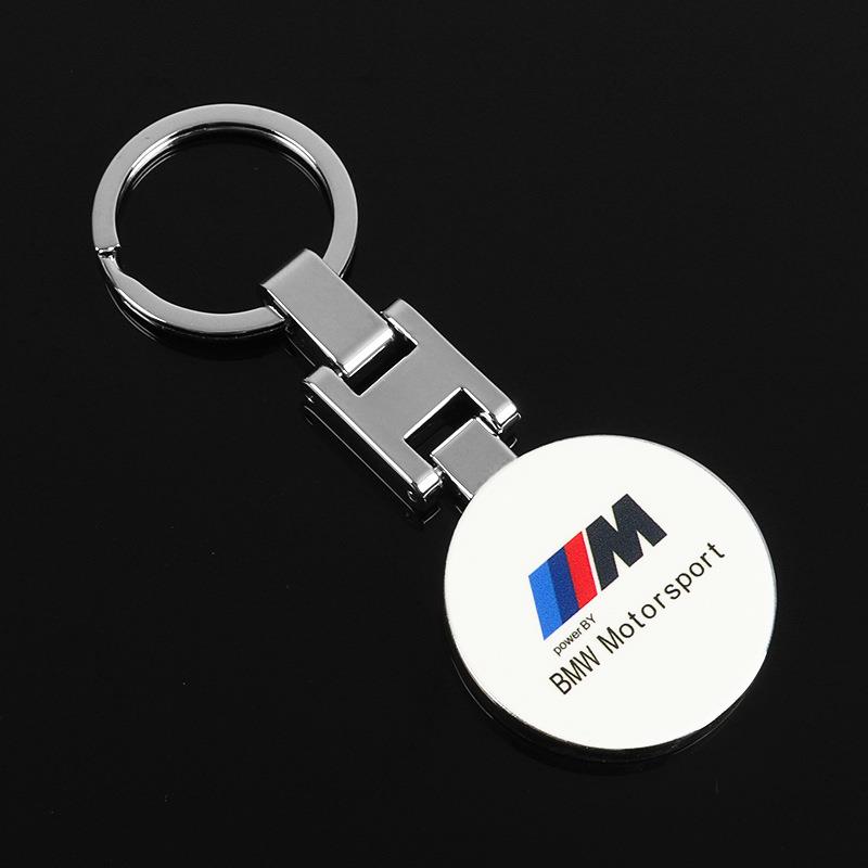 Для BMW M M3 M5 Performance E36 E39 E46 E53 E90 E60 E61 E93 X3 X1 3D Металлический Эмблема Стиля Автомобиля Брелок Брелок для Ключей Автомобиля Аксессуары rldf93