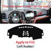 Для Mini CooperS ONE JCW F56 F55 R56 Коврик на приборную панель Чехол на приборную панель Солнцезащитный коврик для приборной панели Коврик на приборную панель Защита от грязи