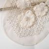 Fashion Mesh Beaded Sequins Embroidery Flower Cloth Sticker Lace Embroidery Placket Collar Wedding Dress Accessories Decal