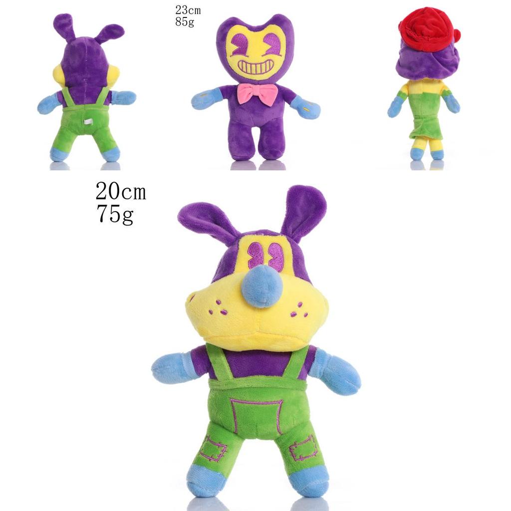 Colorful Bendy And The Ink Machine Plush Doll Figure Toy Perfect For Collectors
