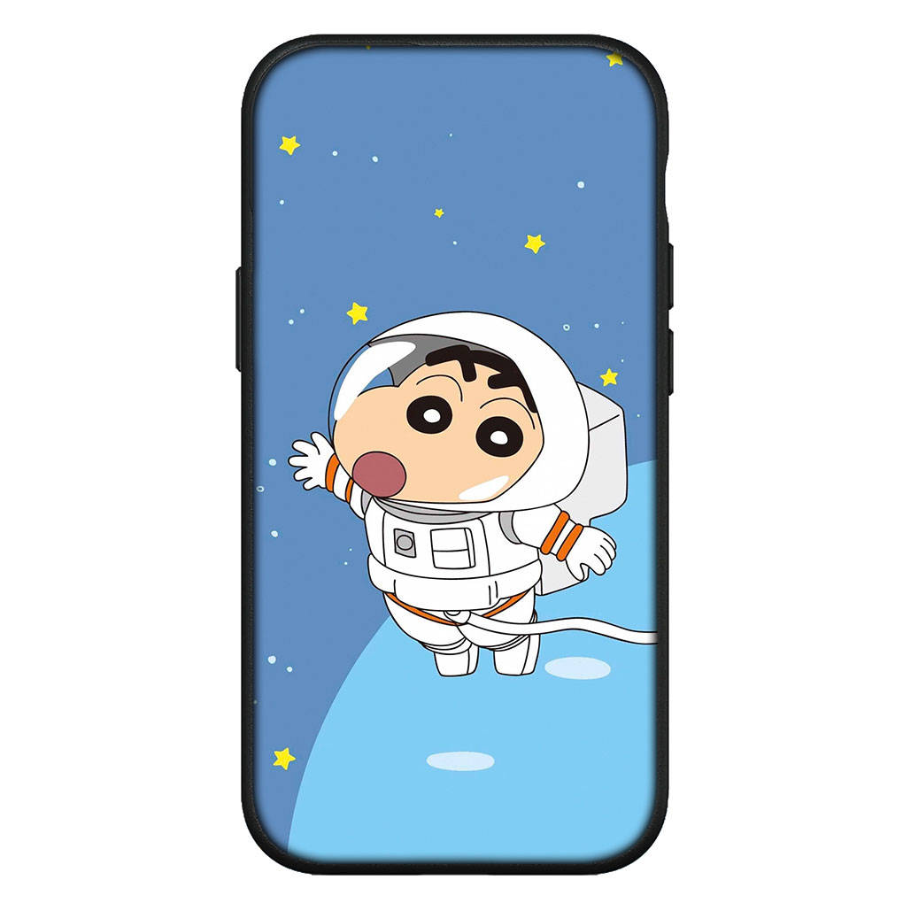 Чехол для iPhone 16 15 Xiaomi Redmi Note 14 13 12 11 Pro Max X 8 16e Samsung Galaxy S25 S24 S23 Moto OPPO Huawei Crayon Shin Chan Shinchan Чехол для телефона