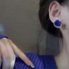 Crystal Gifts Rose Flower Women Stud Earrings Drop Earrings Korean Dangle Earrings Ear Jewelry