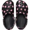 Crocs Classic Flower Clog Women 212677 Black 38-39 EU Comfort Lightweight Non-Slip Shoes