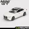 MINI GT (819) 1:64 BMW i7 xDrive60 - Mineral White Diecast Model