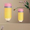 3pcs Portable Pencil Paper Lantern Back To School Season Hanging Lantern  Birthday Party Decor